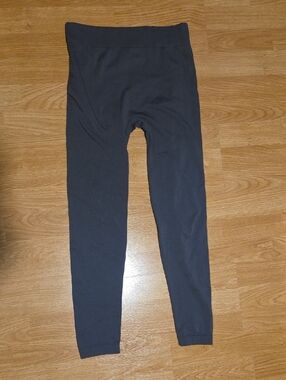 Grey Fleece Leggings - S/M